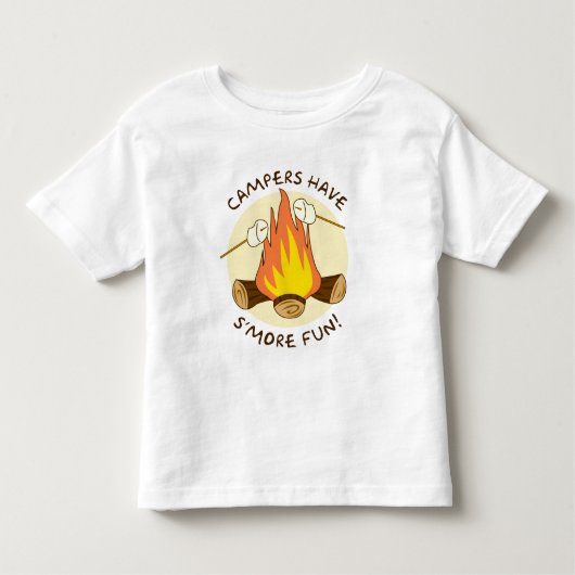 S'more Spaß Kleinkind T-shirt (Vorderseite)