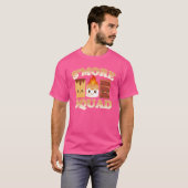 Smore Squad Campfire Camping Außenbereich T-Shirt (Vorne ganz)
