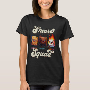 Smore Squad Camping Campfire Chocolate Marshmallow T-Shirt