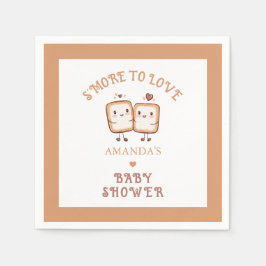 S'more to Liebe Adventure Baby Shower Serviette