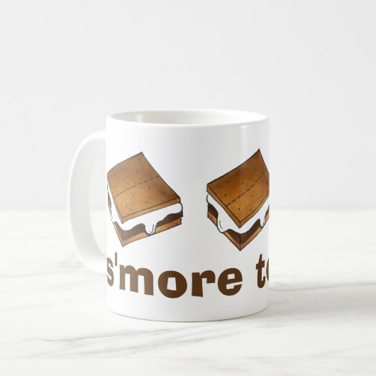 S'more To Liebe Campfire S'mores Feinschmecker Cam Kaffeetasse (Vorderseite Links)