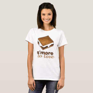 S'more To Liebe Chocolate Campfire Camp S'mores T- T-Shirt