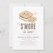 S'more to Liebe Kawaii Gender-neutral Baby Shower Einladung (Vorderseite)