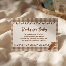 S'more to Love Rustik Gingham Babyparty