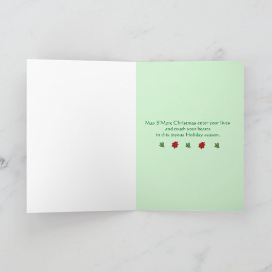 Smorekarte Feiertagskarte (Innenseite)