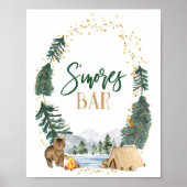 S'more's-Bar-Party-Schild Poster (Vorne)