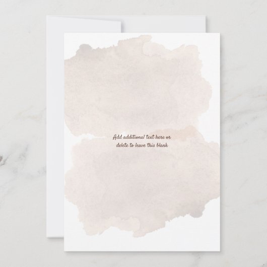 S'mores Birthday Party Einladung (Rückseite)