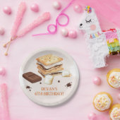 S'mores Birthday Party Pappteller (Party)