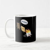 Smores Campfire Marshmallows Roasting Funny Campin Kaffeetasse (Links)