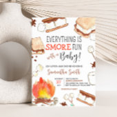 S'mores Camping Baby Dusche Einladung