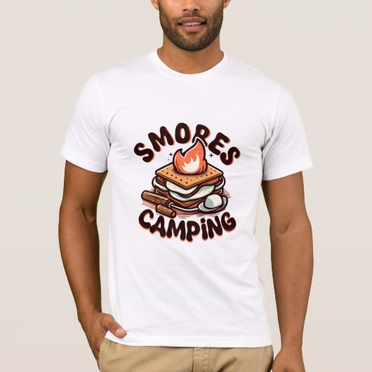 S'mores-Camping T-Shirt (Vorderseite)