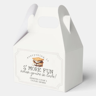 S'mores Fall Bonfire Außenpaare Dusche Geschenkschachtel