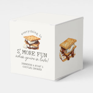 S'mores Fall Bonfire Außenpaare Dusche Geschenkschachtel