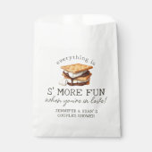 S'mores Fall Bonfire Außenpaare Dusche Geschenktütchen (Vorderseite)
