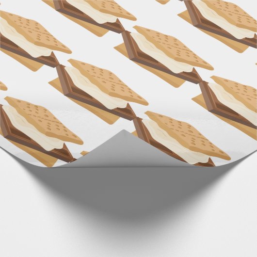 Smores Geschenkpapier (Ecke)