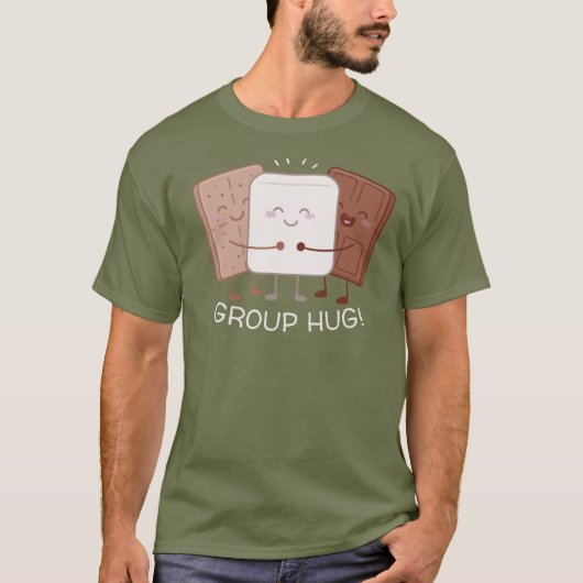 S'mores Group Hug T-Shirt (Vorderseite)