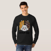 S'mores Gruppenumarmung Camping Schokolade Marshma T-Shirt (Vorne ganz)