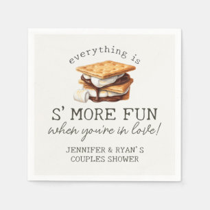 S'mores Herbst Bonfire Outdoor Paarschauer Serviette
