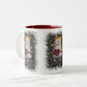 S'Mores I Brand für Usnowman-Tasse Zweifarbige Tasse (Vorderseite Links)