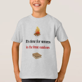 Smores in der freien Natur T-Shirt