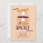 Smores Invitation Einladung (Vorderseite)