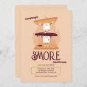 Smores Invitation Einladung (Vorne/Hinten)