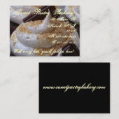 smores Kuchen-Visitenkarte Visitenkarte (Vorne/Hinten)