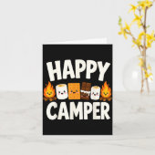 S'mores Lagerfeuer Camping Karte (Gelbe Blume)