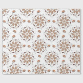 S'mores Mandala Pattern Geschenkpapier (Flach)