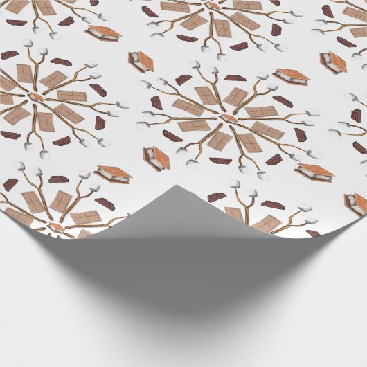 S'mores Mandala Pattern Geschenkpapier (Ecke)
