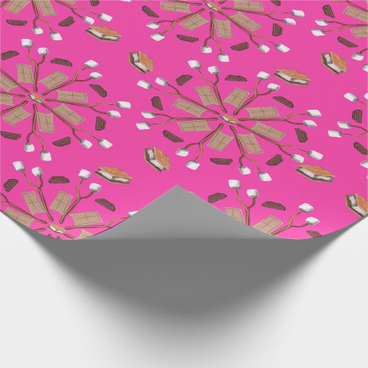 S'mores Mandala Pattern Geschenkpapier (Ecke)