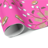 S'mores Mandala Pattern Geschenkpapier (Rolleneckpunkt)