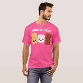 S'Mores Marshmallows Funny Smores Camping Gruppe H T-Shirt (Vorne ganz)