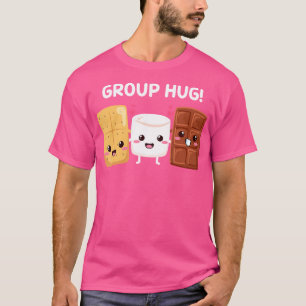 S'Mores Marshmallows Funny Smores Camping Gruppe H T-Shirt