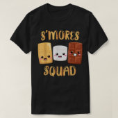 S'mores Marshmallows Funny Smores Squad Camping Ca T-Shirt (Design vorne)