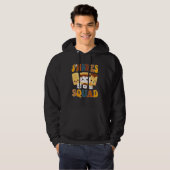 S'mores-Marshmallows Smores-Squad Camping Lagerfeu Hoodie (Vorne ganz)