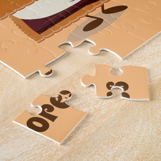 S'mores mit Wort | Puzzlen Puzzle (Seite)