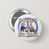 S'mores nicht kämpft Knopf Button (Vorne & Hinten)