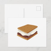 Smores Sandwich Postkarte (Vorne/Hinten)