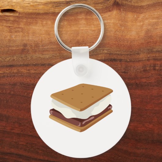 Smores Sandwich Schlüsselanhänger (Vorderseite)