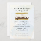 S'mores Save the Date (Vorne/Hinten)