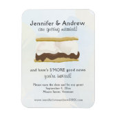 S'mores Save the Date Magnet (Vertikal)