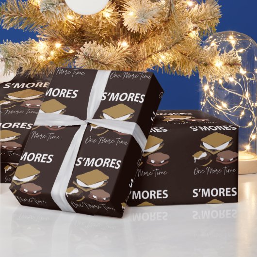 Smores S'mores Dessert One More Time Smore Geschenkpapier (Feiertage)