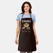 Smores S'mores Dessert One More Time Smore Schürze (Getragen)