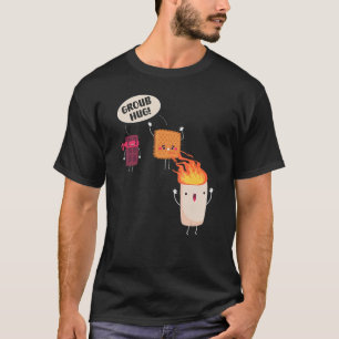 Smores S'mores Marshmallow Camping Roasting Bonfir T-Shirt