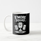 S'mores Squad Camping Campfire Cute Marshmallow Kaffeetasse (Links)