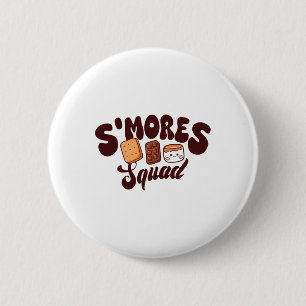 S'mores-Truppe Camping Lagerfeuer Schokolade Marsh Button