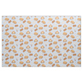 S'mores Vintage-Camping Marshmallow Lagerfeuer Cam Stoff (Fat Quarter (45,7 x 55,9 cm))