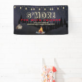 S'mos Spaß Bonfire Backyard Keks Freundschaft gebe Banner (InSitu)