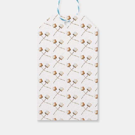 S'mos Spaß Bonfire Backyard Keks Freundschaft gebe Geschenkanhänger (Rückseite)